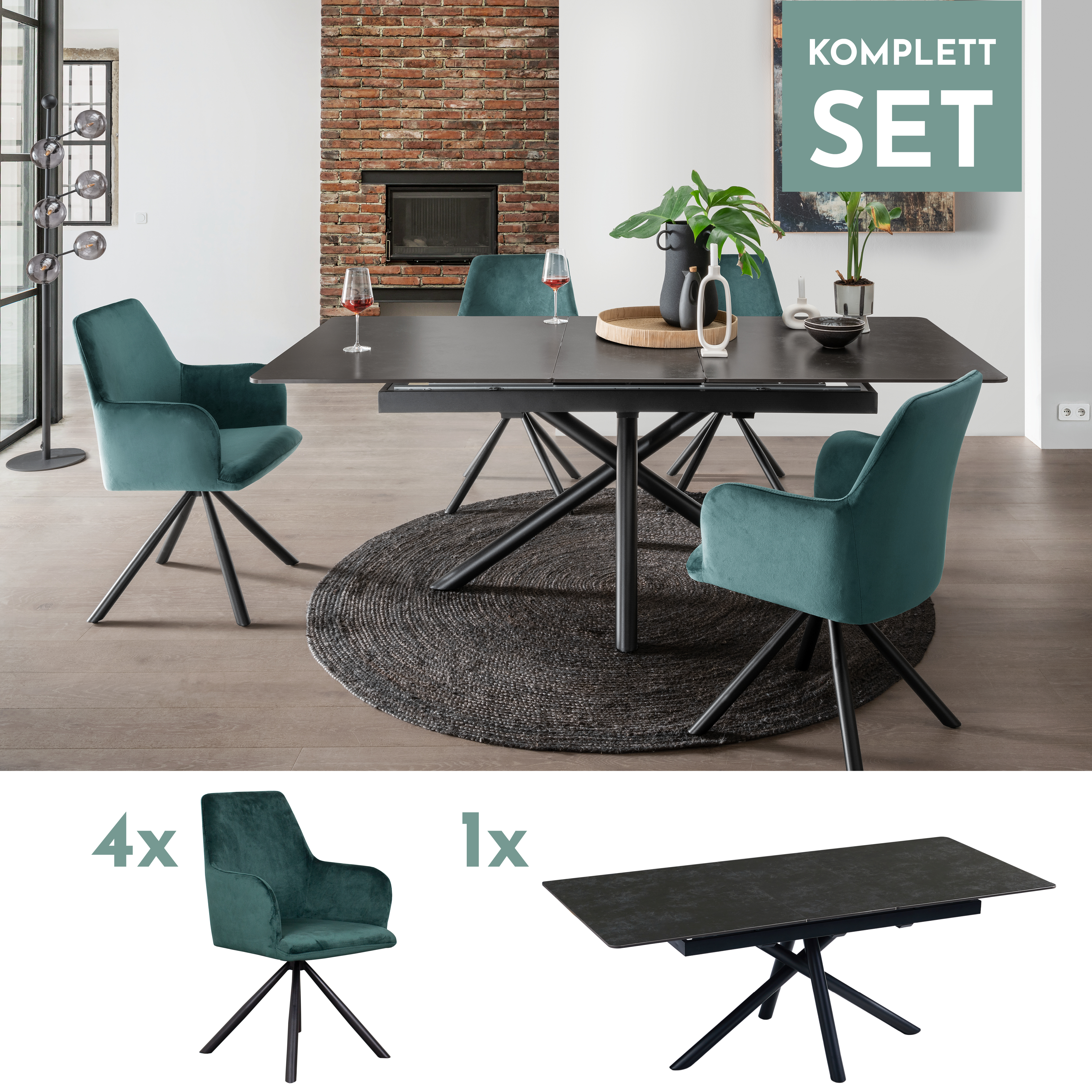 BL63003-S_Indoormöbelset_Capri_dunkelgruen_Imperia_darkgrey
